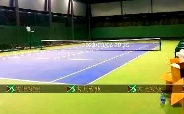 坂田室内运营网球场米博案例